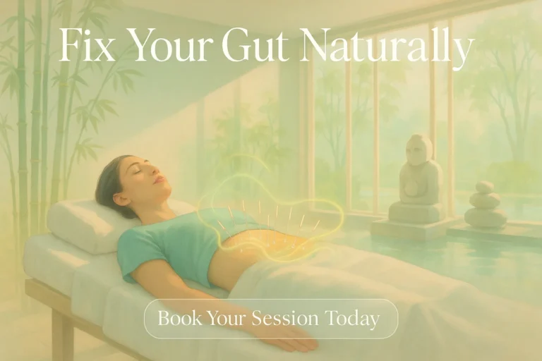 Acupuncture for Bloating, IBS & Constipation: Fix Your Gut Naturally